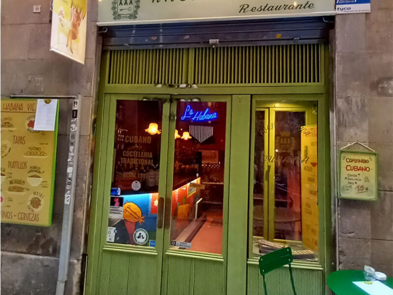 Comida cubana em Barcelona
